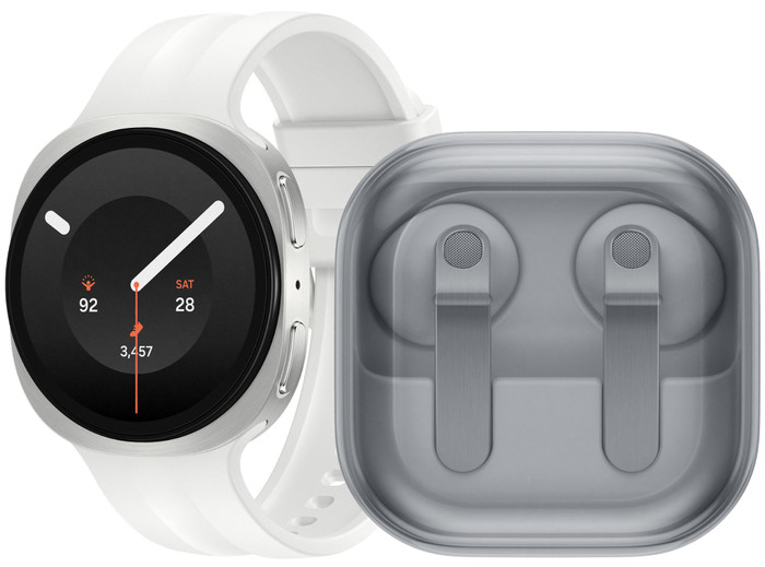 Samsung Galaxy Watch 9 5G Wit 40mm + Samsung Galaxy Buds4 Wit Main Image