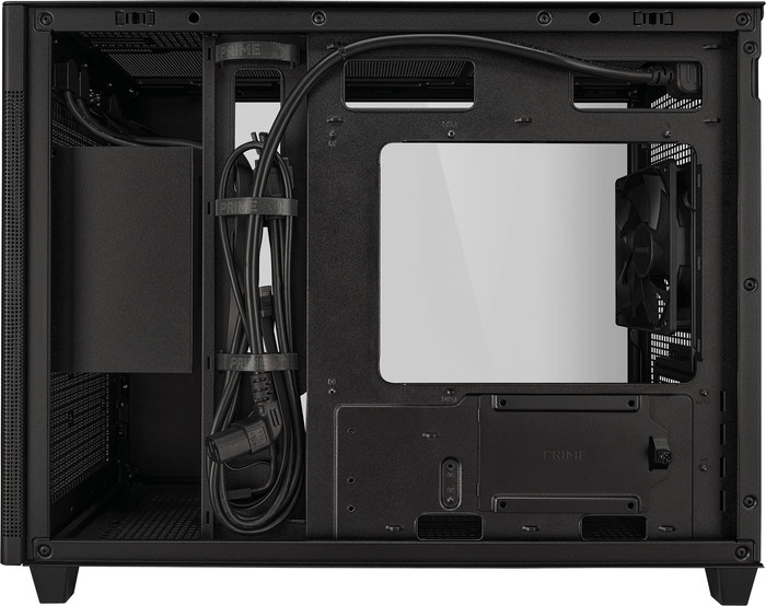ASUS PRIME AP201 TG Zwart rechterkant