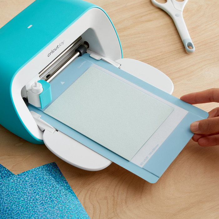 Cricut 2x2 kaartmat startpakket product in gebruik