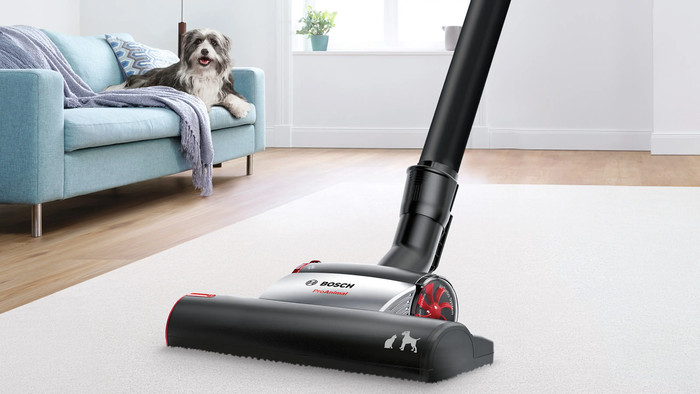 Bosch Serie 6 ProAnimal BGC41PET product in gebruik