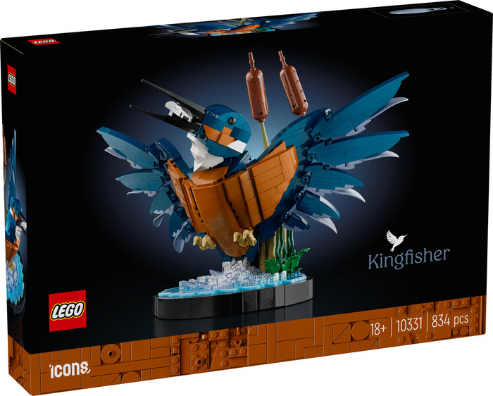 LEGO Icons Kingfisher Bird 10331 packaging