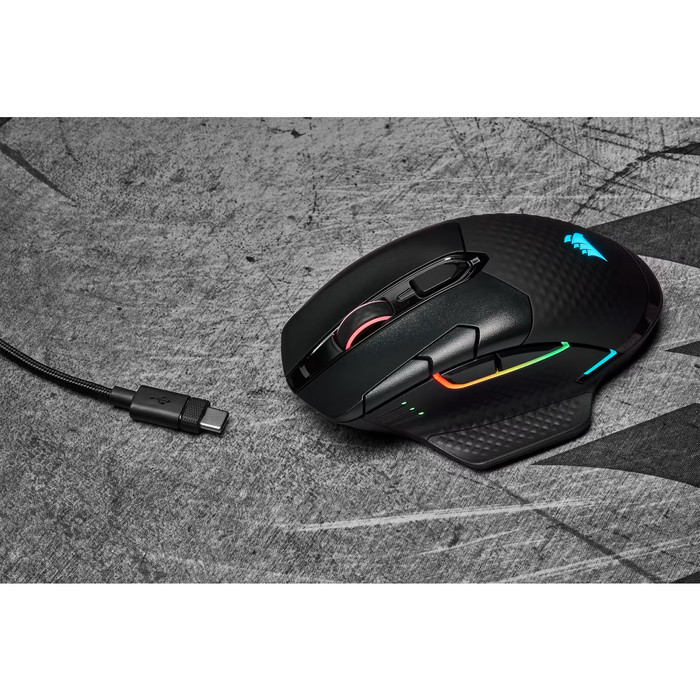 Corsair Dark Core RGB Pro Wireless Gaming Mouse product in use