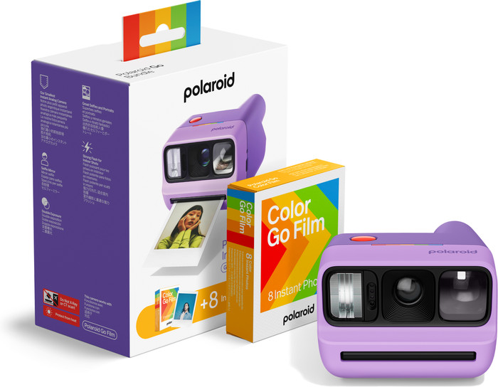 Polaroid Go Gen 3 Paars + Color Film ( 8 stuks) Main Image