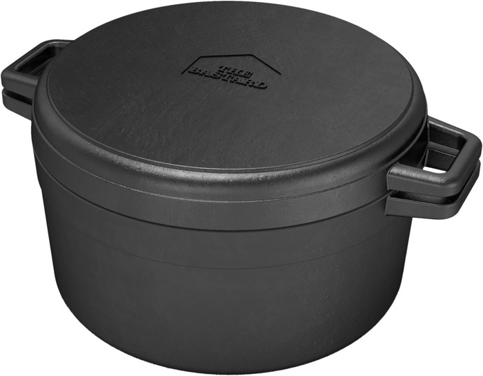 The Bastard Dutch Oven and Griddle Large 28cm Main Image