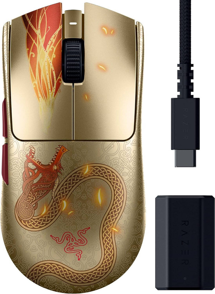 Razer Viper V3 Pro Draadloze Gaming Muis - Counter Strike 2 Edition accessoire