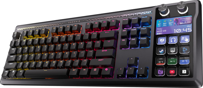 Corsair GALLEON 100 SD Gaming Toetsenbord Qwerty rechterkant