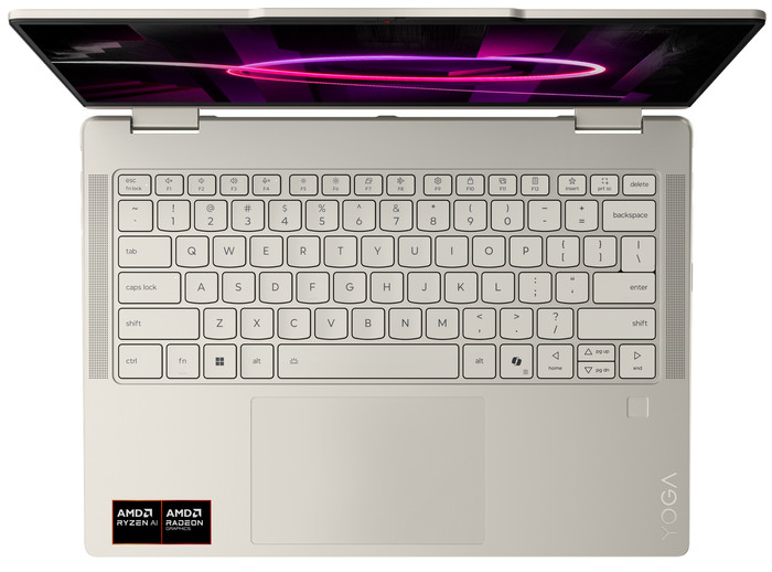 Lenovo Yoga 7 2-in-1 14AGP11 83TD008SMH bovenkant