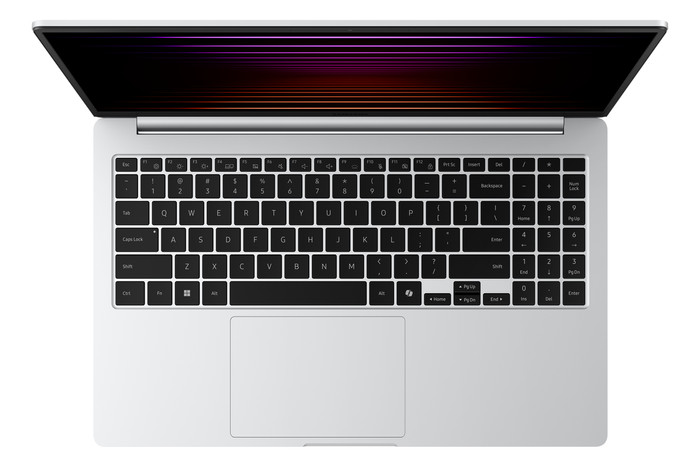 Samsung Galaxy Book5 NP750XHD-KB4NL bovenkant