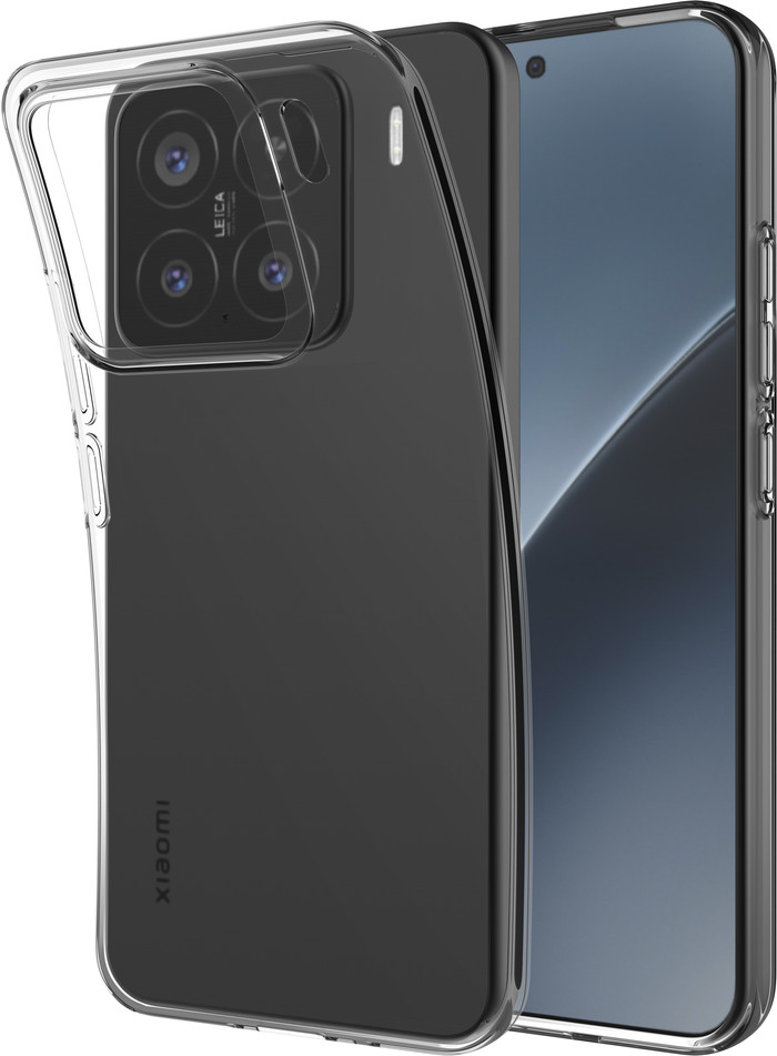 Just in Case Soft Design Xiaomi 17 Back Cover Transparant samengesteld product
