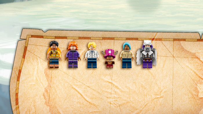 LEGO One Piece Battle at Drum Castle 75645 product in use