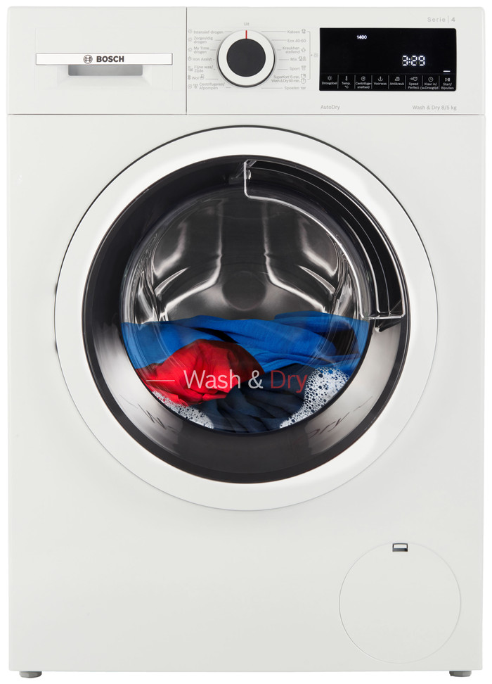 Bosch WNA13400NL - 8/5 kg voorkant