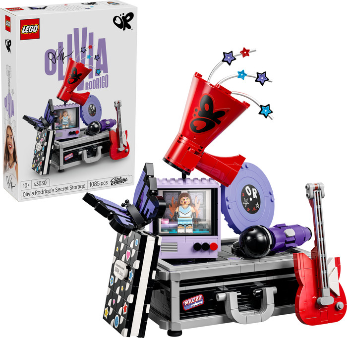 LEGO Editions Olivia Rodrigo's Geheime Opbergplek 43030 rechterkant