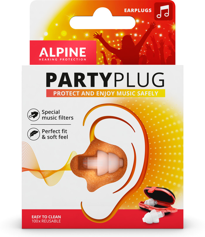 Alpine Partyplug Oordoppen Transparant Duo Pack null