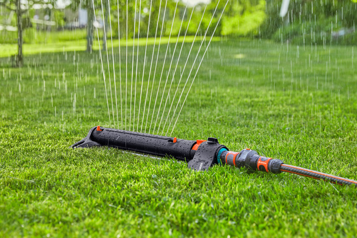 Gardena Watermeter AquaCount E4 product in gebruik