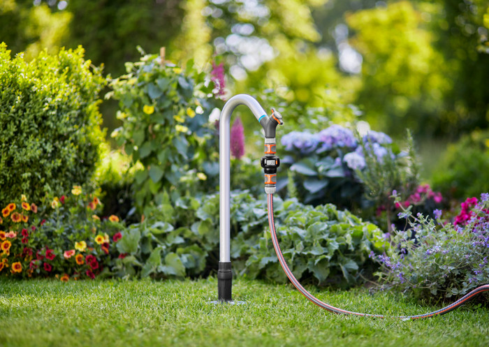 Gardena Watermeter AquaCount E4 product in gebruik