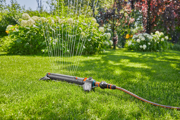 Gardena Watermeter AquaCount E4 product in gebruik