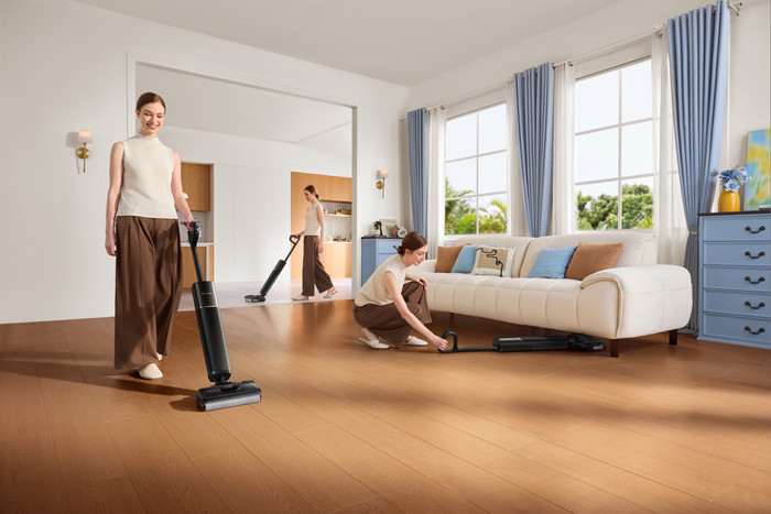 Dreame G12 Pro Flex product in gebruik