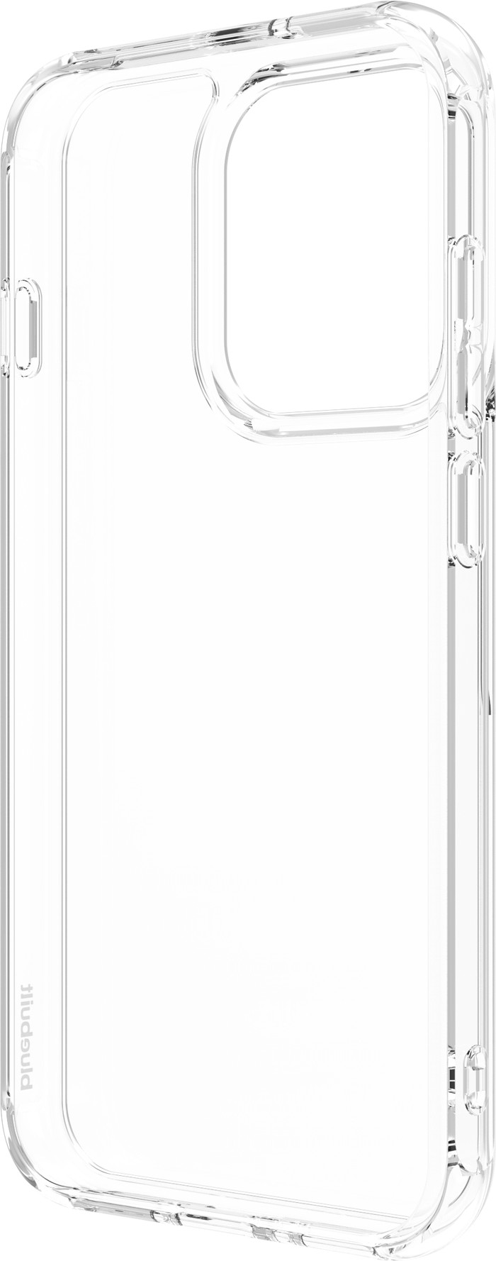 BlueBuilt Protective Back Cover OPPO Reno16 Pro Transparant linkerkant