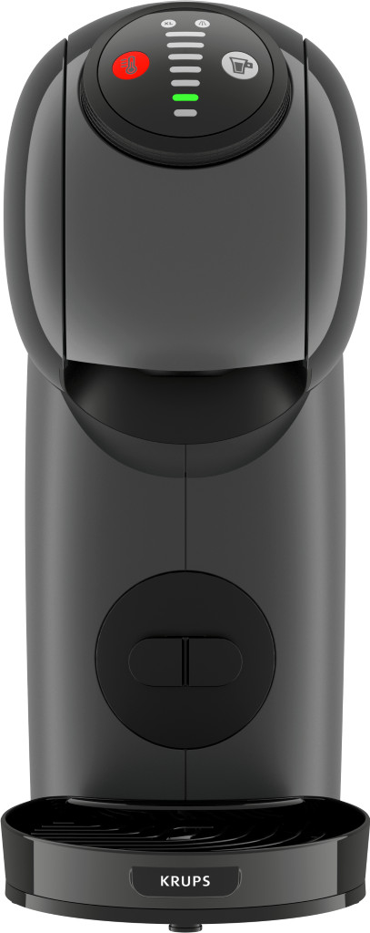 Krups Genio S YY5895FD Antraciet + Koffie detail