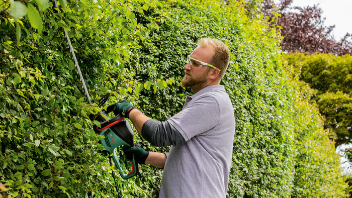 Bosch Advanced hedgecut 70 product in gebruik