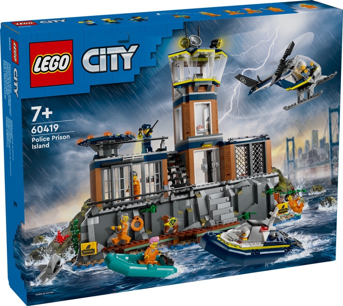 LEGO City Politiegevangeniseiland 60419 verpakking