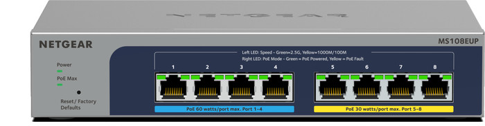 Netgear MS108EUP front