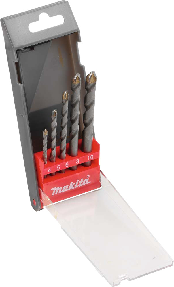 Makita Stone Drill Bit Set 5-piece right side
