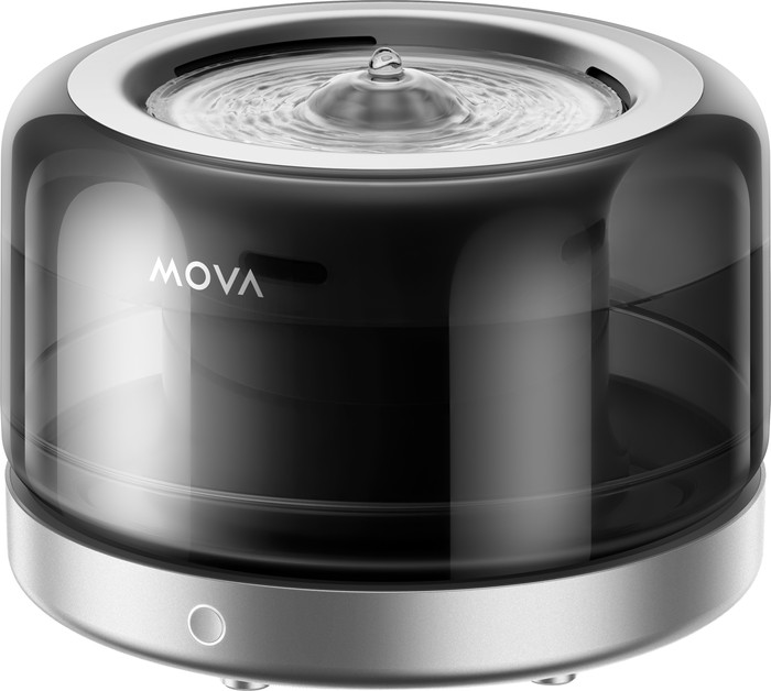 Mova Drinkfontein WF20 Pro Zwart linkerkant