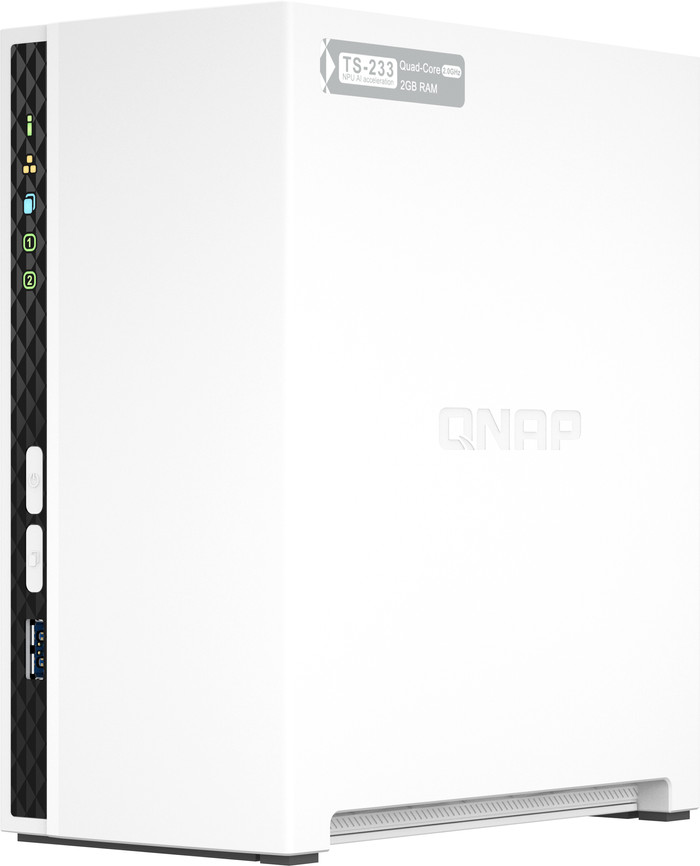 QNAP TS-233 rechterkant