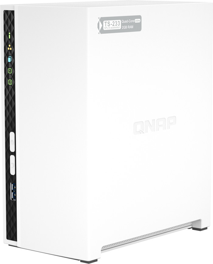 QNAP TS-233 rechterkant