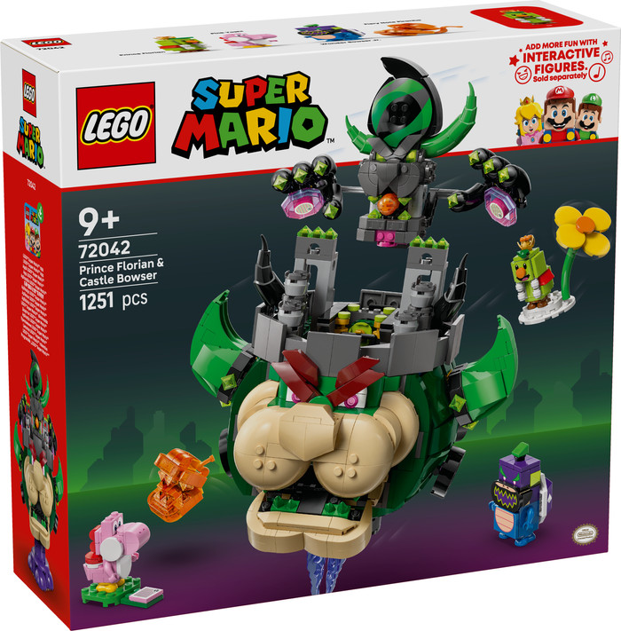 LEGO Super Mario Prince Florian and Castle Bowser 72042 packaging