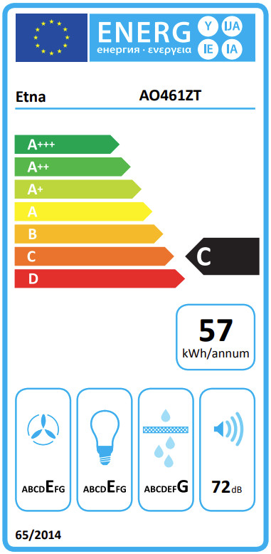 ETNA AO461ZT energielabel