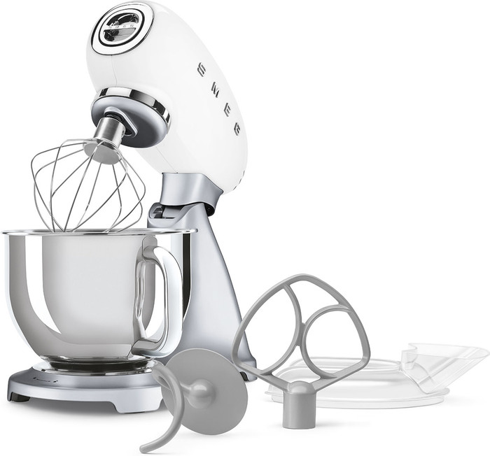 SMEG SMF04WHEU Wit accessoire