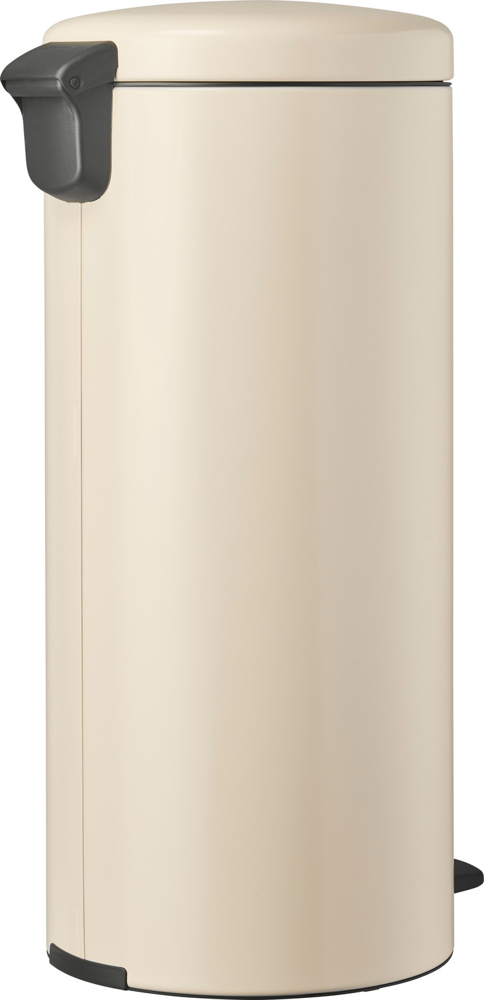 Brabantia NewIcon Poubelle à Pédale 30 Litres Soft Beige arrière