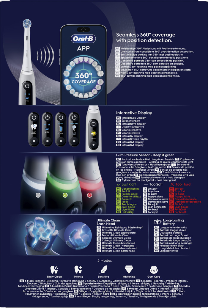 Oral-B iO 6 Grijs Luxe Edition verpakking