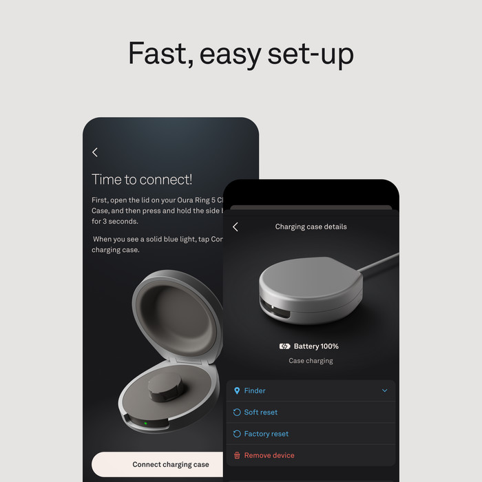 Oura Ring 5 Wireless Charging Case Size 12 visual supplier