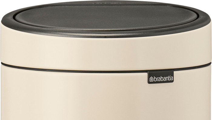 Brabantia Touch Bin 30 Liter Soft Beige detail