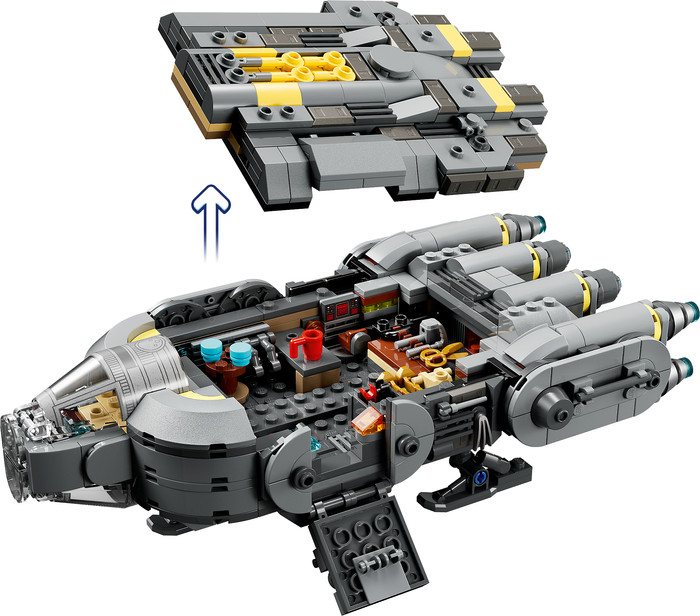 LEGO Star Wars Anzellan ruimteschip 75445 detail