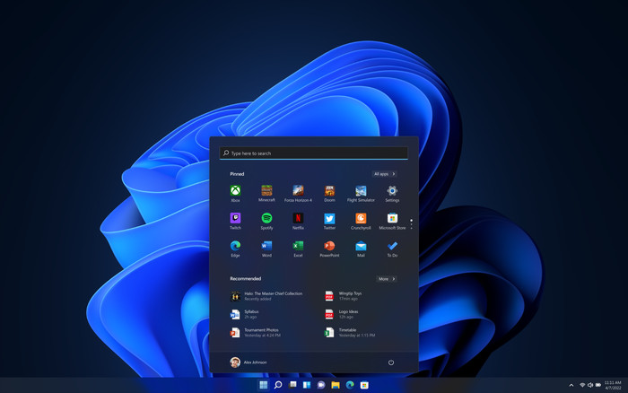 Windows 11 Pro 64-bit NL product in gebruik