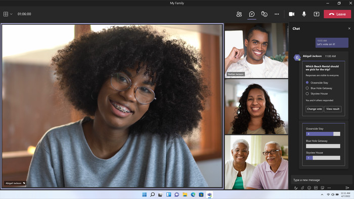 Windows 11 Home 64-bit NL product in use