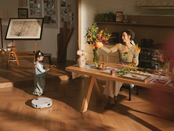 Roborock Qrevo Edge 2 Pro product in gebruik