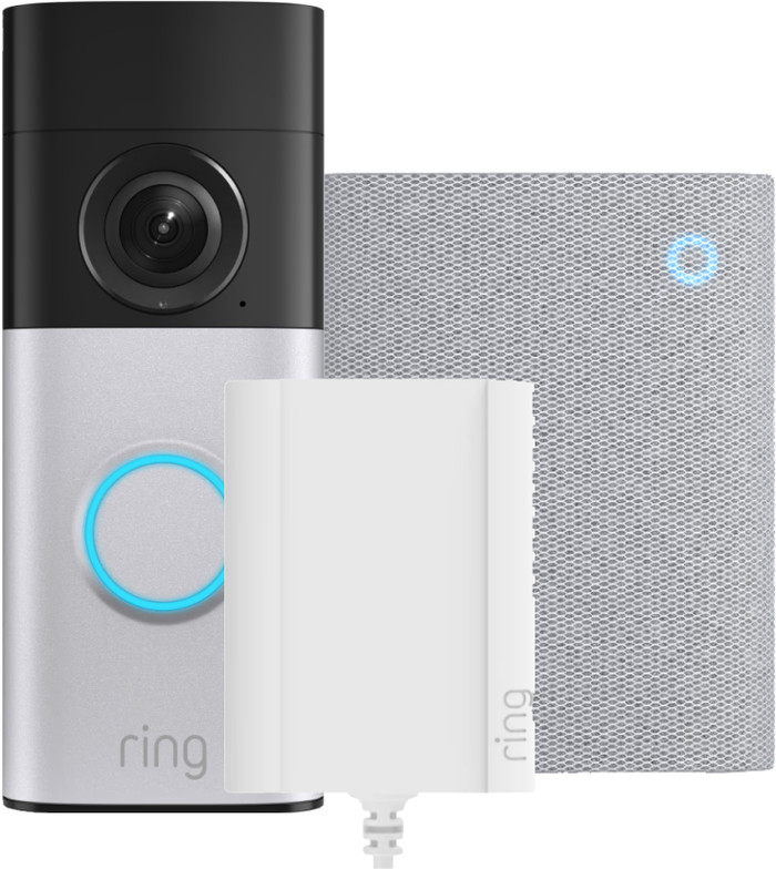 Ring Stekker Video Deurbel Plus + Chime 3e Generatie Main Image