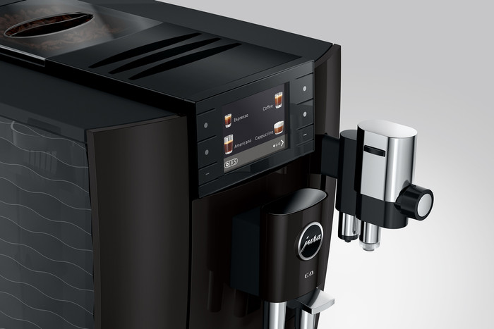 JURA E8 Piano Black (ED) bovenkant