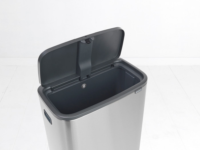 Brabantia Bo Touch Bin Hi Prullenbak 60 liter Matt Steel Fingerprint Proof null