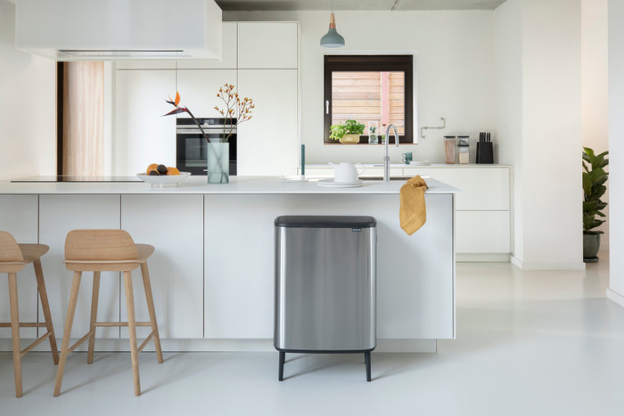 Brabantia Bo Touch Bin Hi Prullenbak 60 liter Matt Steel Fingerprint Proof null