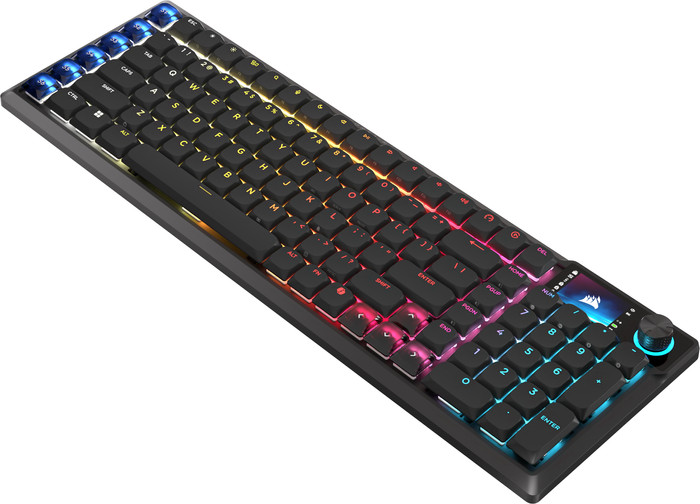 Corsair Vanguard AIR 99 Wireless Gaming Toetsenbord Zwart Qwerty bovenkant