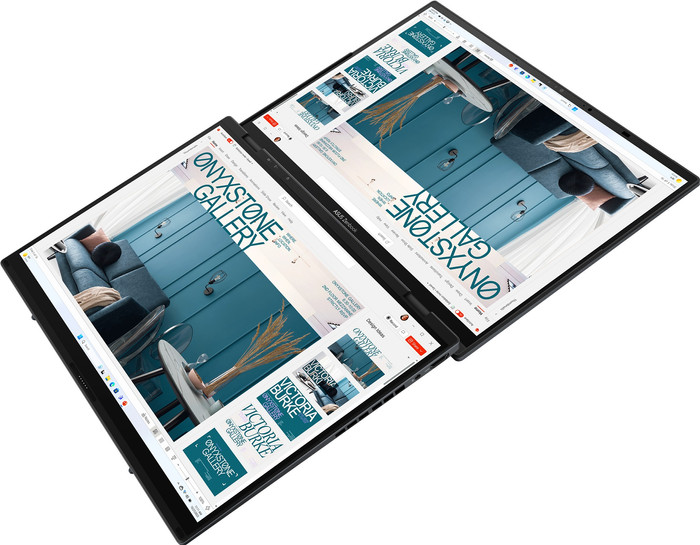 ASUS Zenbook Duo OLED Copilot+ PC UX8406CA-QL038W bovenkant