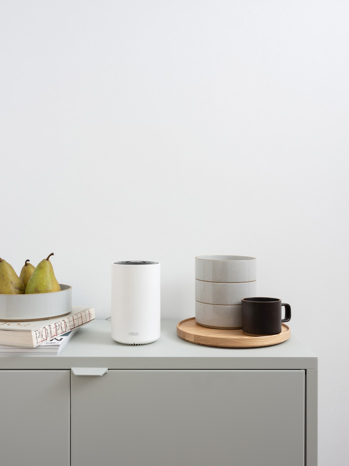 TP-Link Deco XE75 5-pack product in gebruik