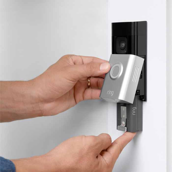 Ring Rechargeable Battery product in use