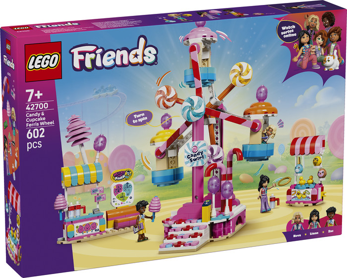 LEGO Friends Reuzenrad van Snoep en Cupcakes 42700 verpakking